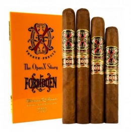 Arturo Fuente FFOX Fuente Fuente Opus X Story 4 Set Cigars Yellow
