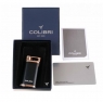 Зажигалка сигарная Colibri Belmont, черная-розовое золото (LI200C12)