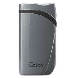 Зажигалка сигарная Colibri Falcon, серый металлик 