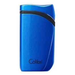 Зажигалка сигарная Colibri Falcon, синий металлик 