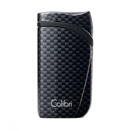 Зажигалка сигарная Colibri Falcon, черный карбон (LI310T5)