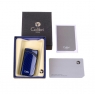 Зажигалка сигарная Colibri Falcon, синий карбон (LI310T8)